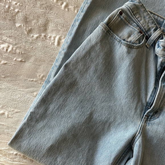 Abercrombie 90s Relaxed Jean High Rise - Curve Love - Picture 3 of 5